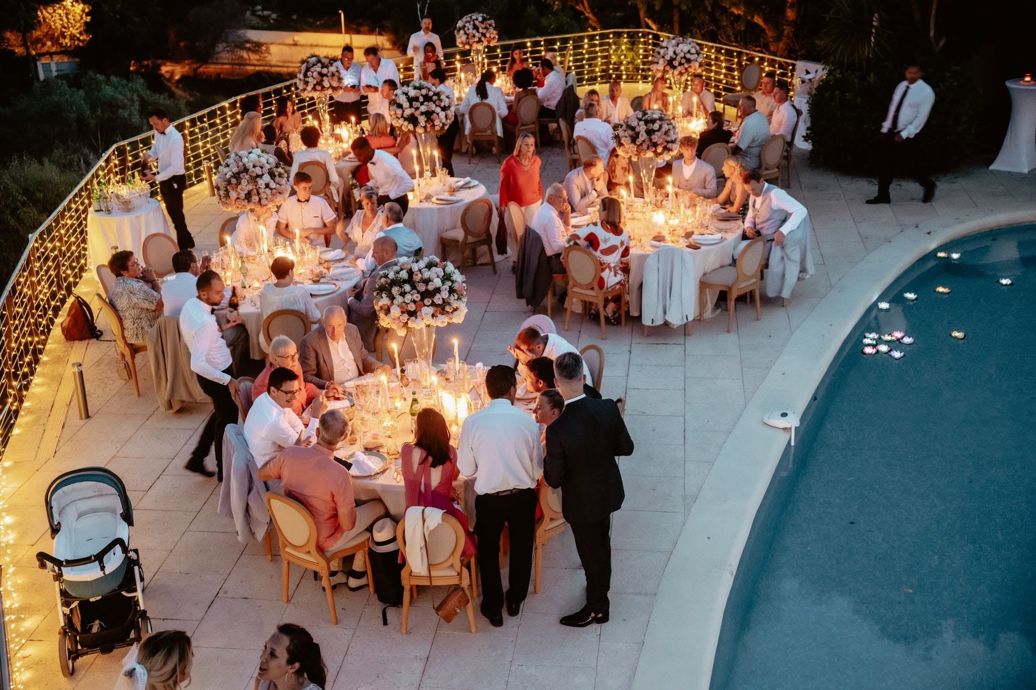 A private gathering at Villa Oxygène